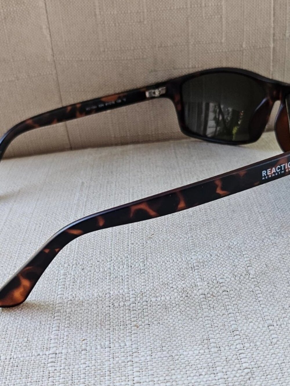 Reacation Kenneth Cole Men Sunglasses Eyewear Brown Tortoise Shades KC1364 - Picture 8 of 12